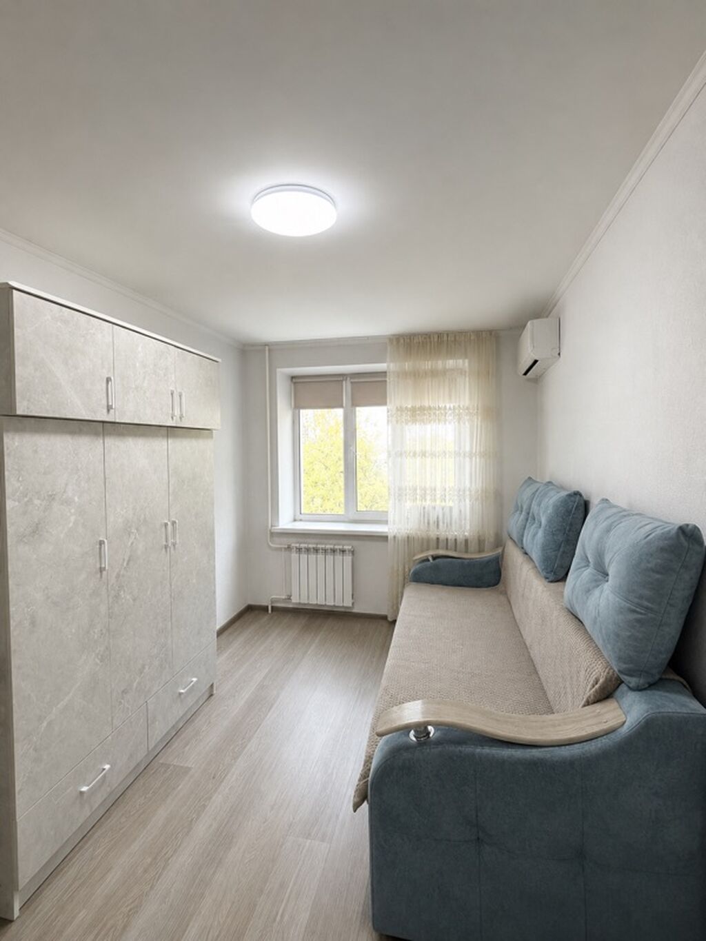 Студия, 17 м², Дордой Плаза ТРЦ Гостиничный тип, 3 этаж, Косметический ремонт: фото 4