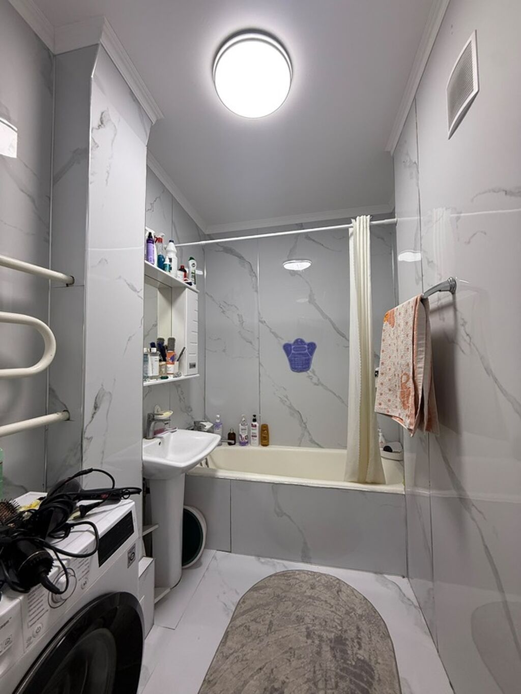 3 комнаты, 62 м², 8 мкр 105 серия, 6 этаж, Евроремонт: фото 8