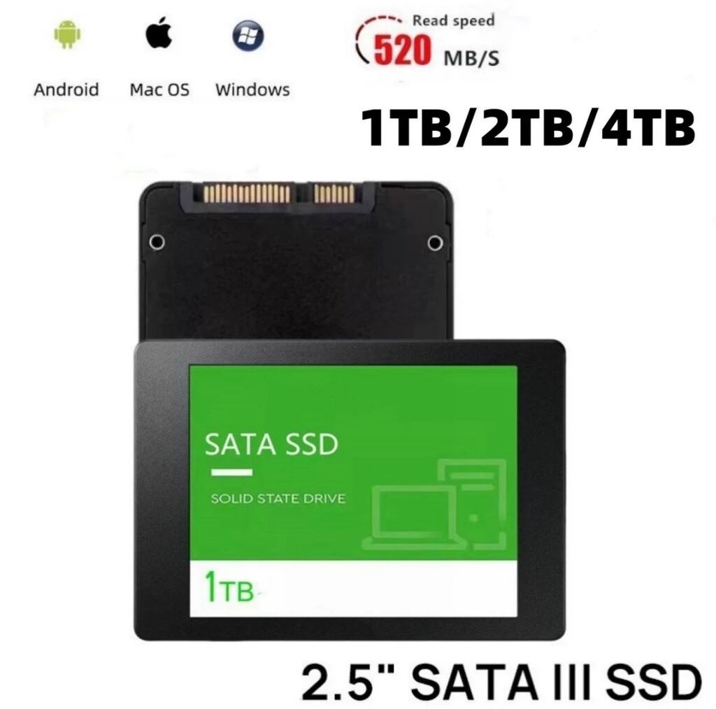 SSD-накопитель 2.5" SATA III - Форм-фактор: 2.5" - Интерфейс: SATA: фото 2
