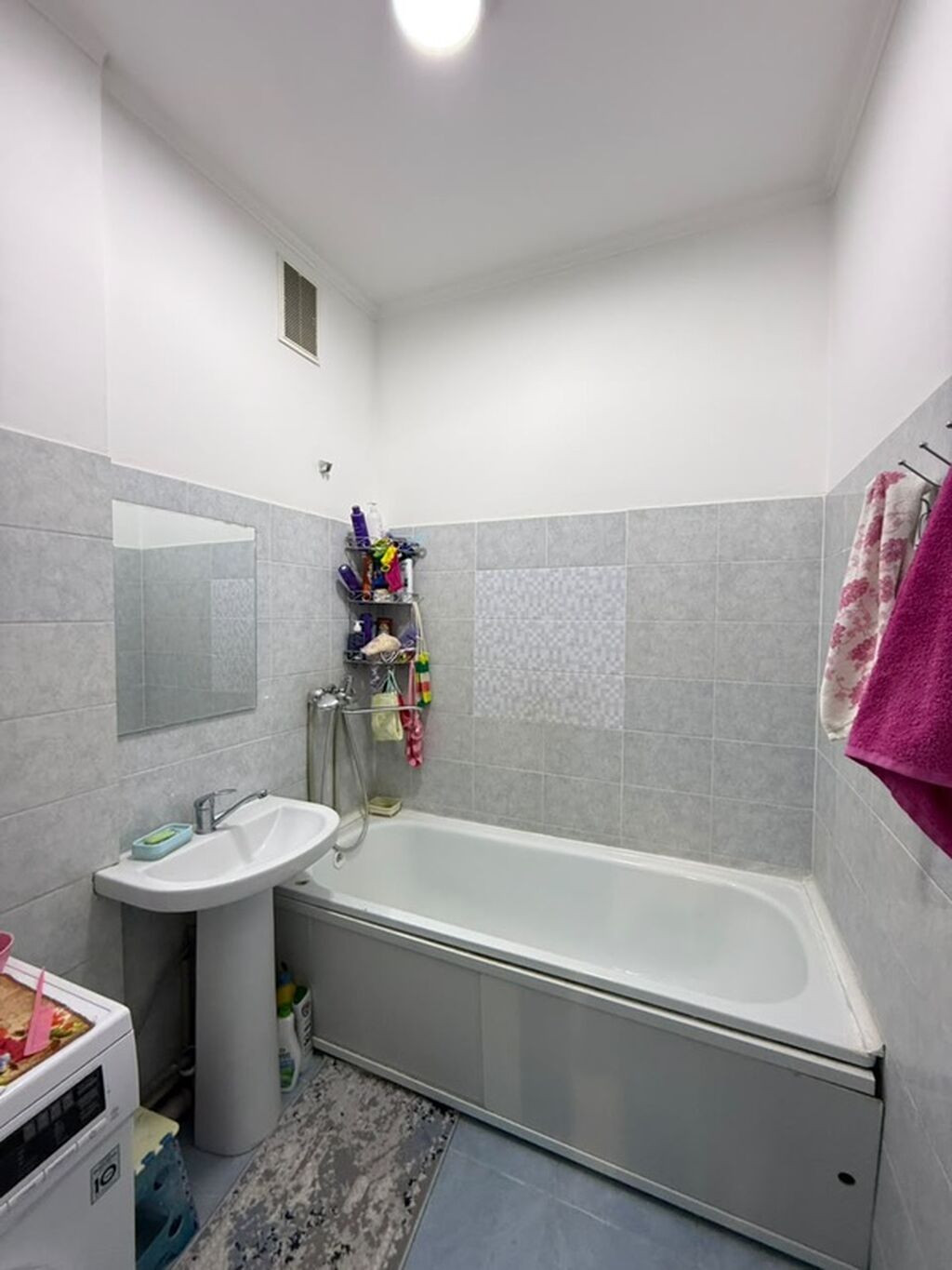 3 комнаты, 97 м², Кок-Жар мкр 106 серия улучшенная, 7 этаж, Свежий ремонт: фото 5