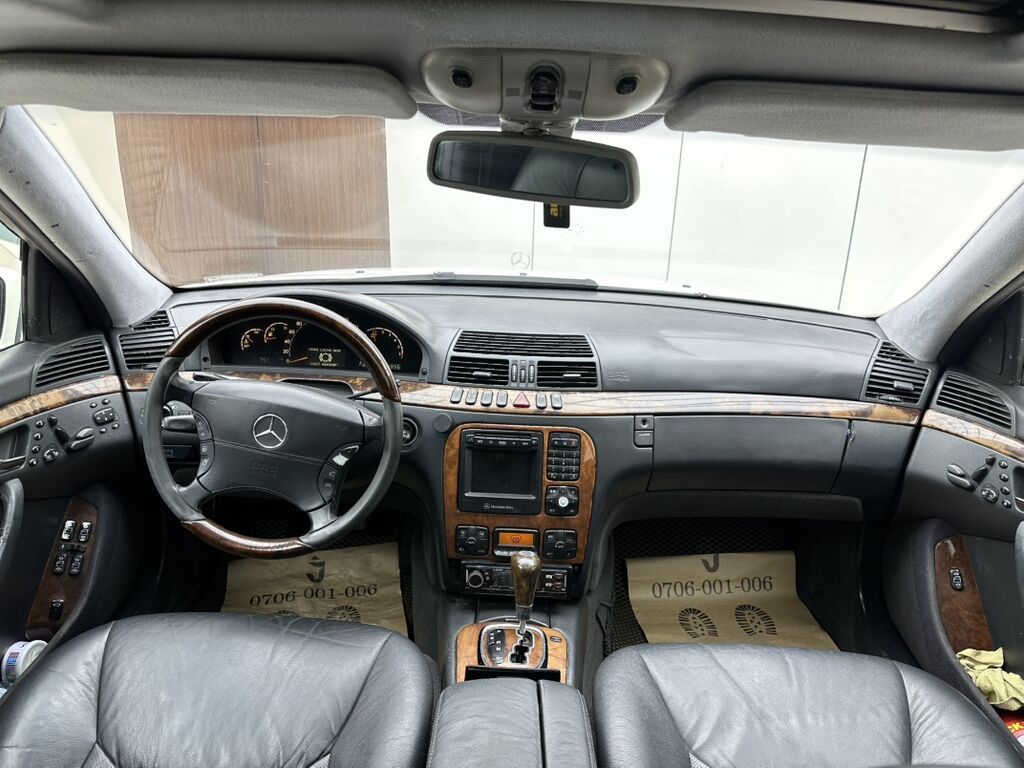 Mercedes-Benz S-Class: 2002 г., 5 л, Автомат, Бензин, Седан: фото 5