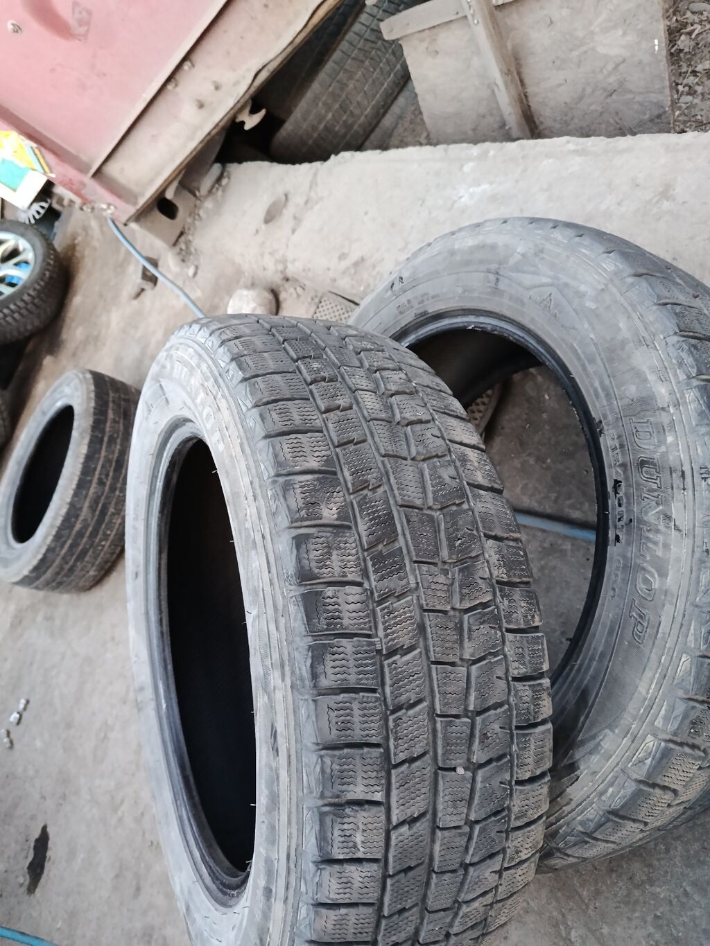 Шины 215 / 60 / R 17, Зима, Б/у, Комплект, Легковые, DUNLOP: фото 2
