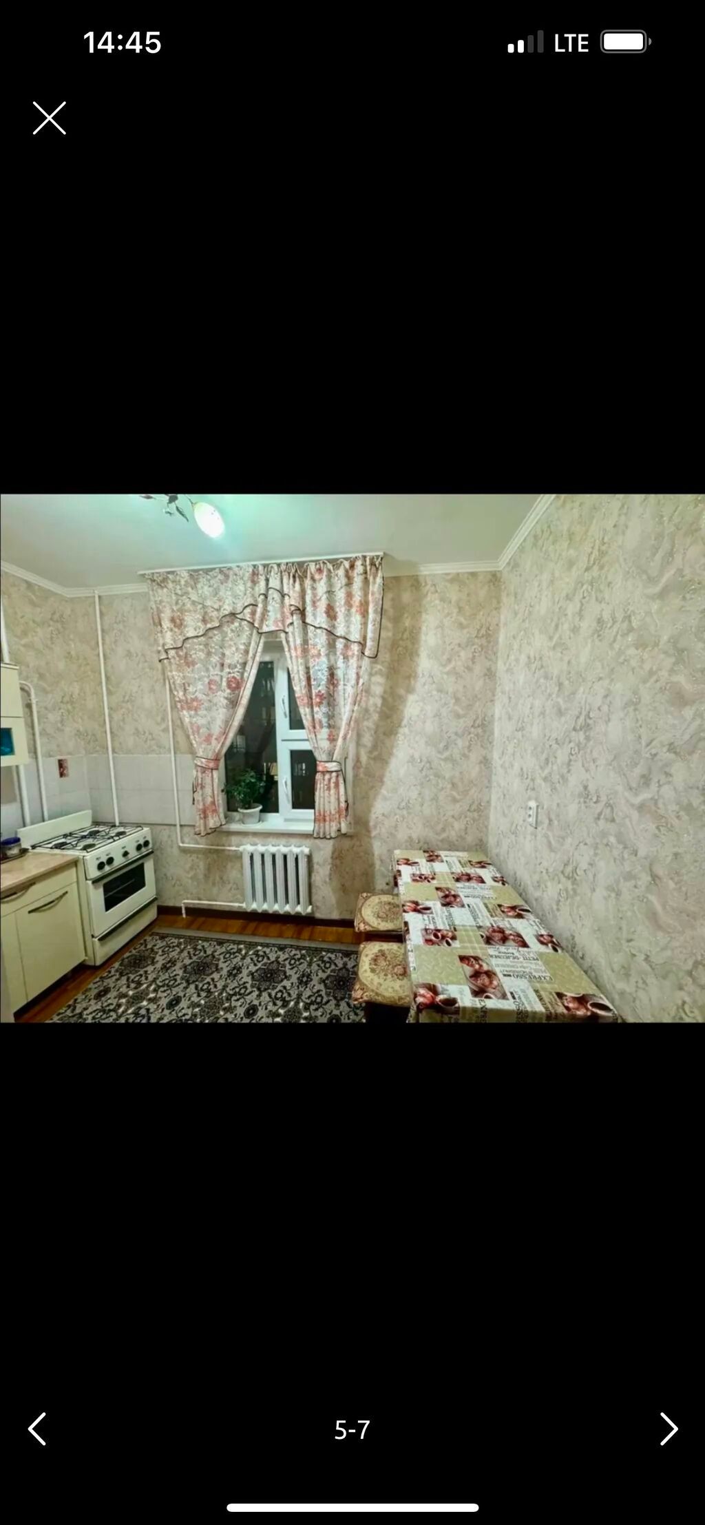 1 комната, 37 м², Тунгуч мкр 105 серия, 4 этаж, Косметический ремонт: фото 4