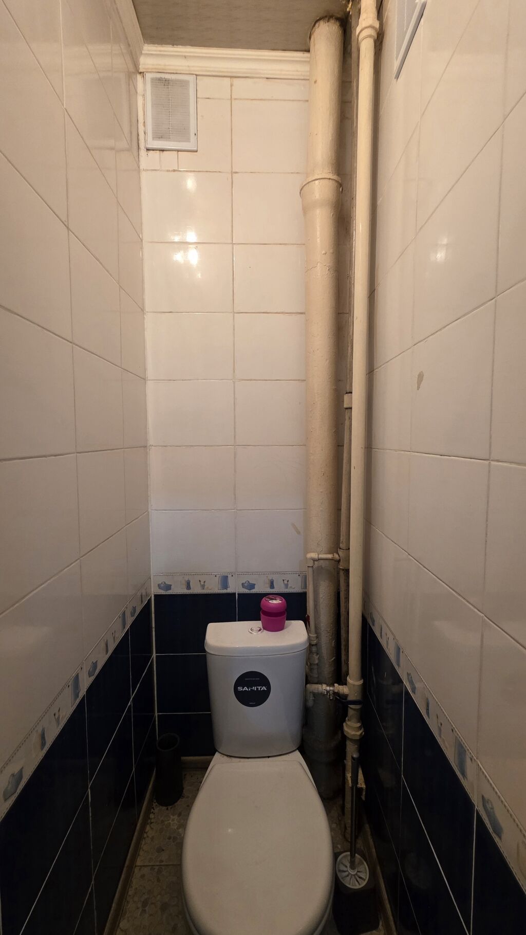 2 комнаты, 55 м², Аламедин-1 мкр 106 серия, 2 этаж, Косметический ремонт: фото 7