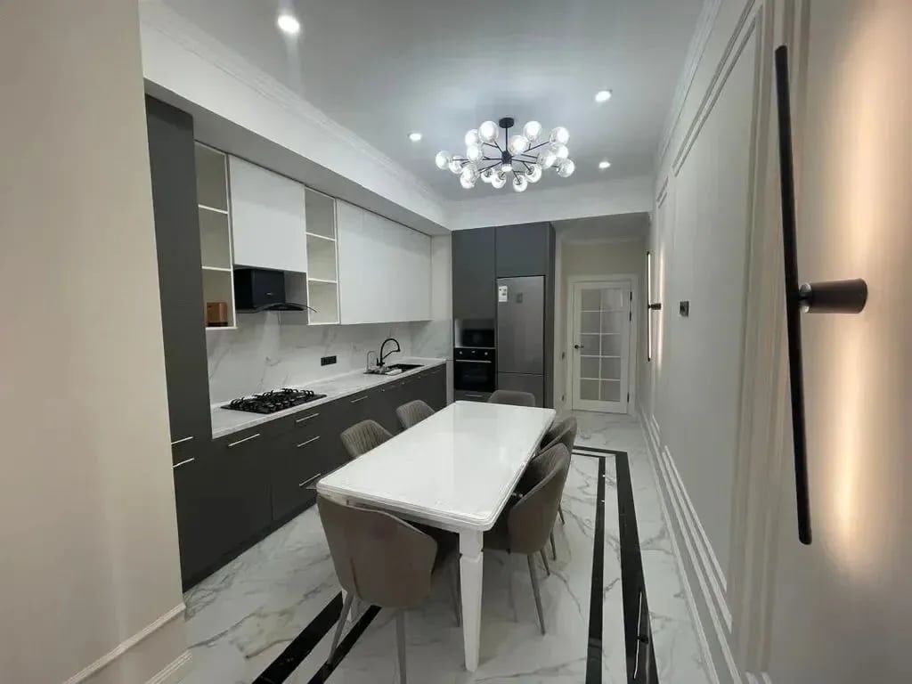 3 комнаты, 104 м², Асанбай мкр Элитка, 5 этаж, Дизайнерский ремонт: фото 3