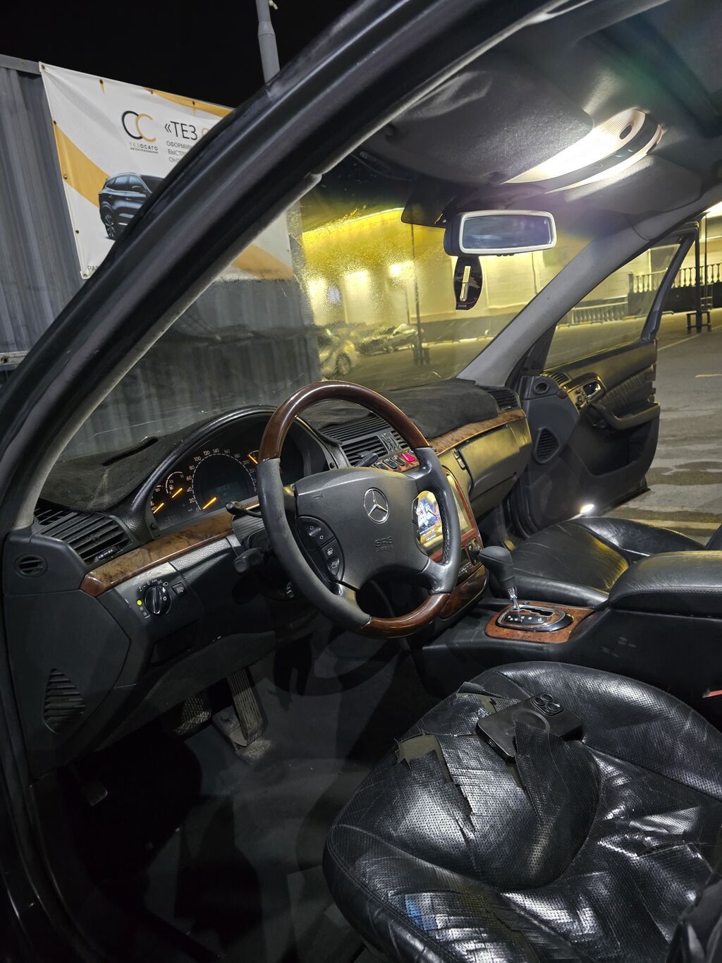 Mercedes-Benz S-Class: 2000 г., 5 л, Автомат, Бензин, Седан: фото 8