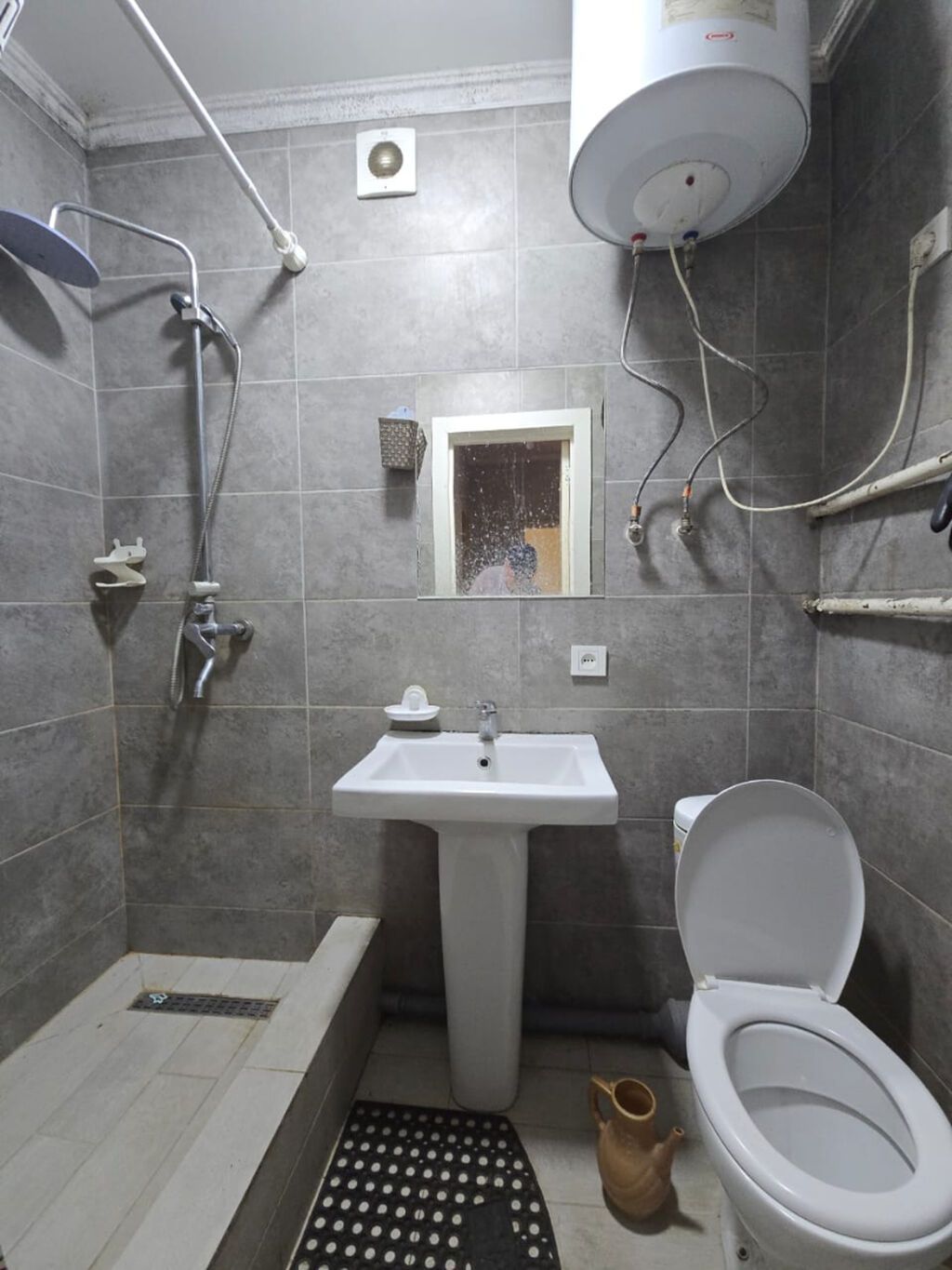 2 комнаты, 42 м², Ошский рынок / базар Индивидуалка, 4 этаж, Косметический ремонт: фото 2