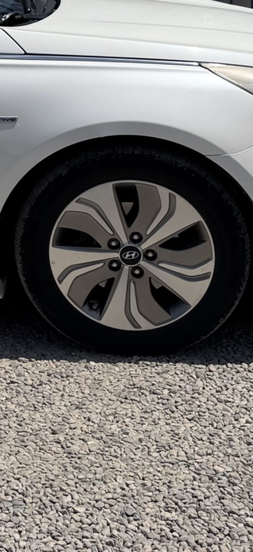 Литые Диски R 17 Hyundai, Комплект, отверстий - 4, Б/у: фото 2