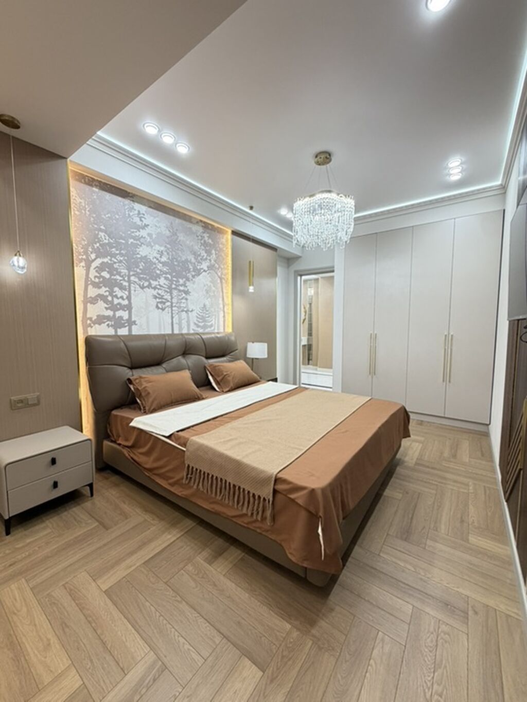 3 комнаты, 80 м², Асанбай мкр Элитка, 10 этаж, Дизайнерский ремонт: фото 4