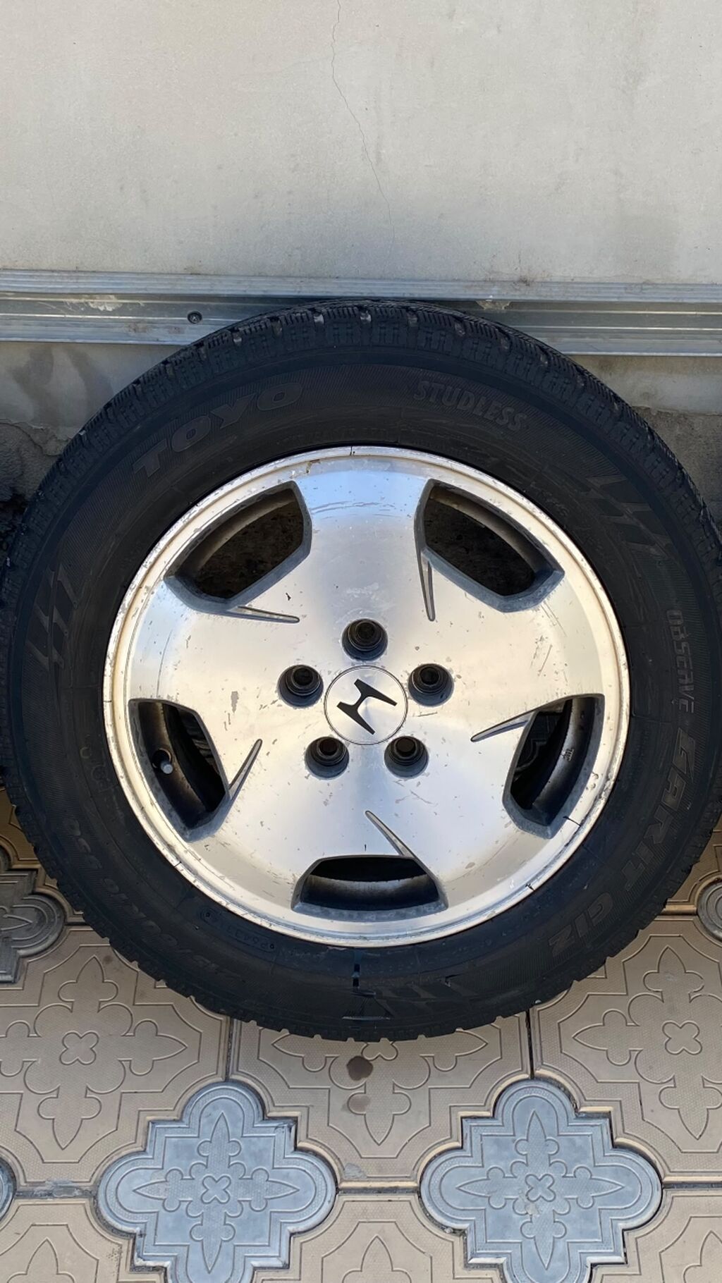 Комплект из 4 колес Honda: литые диски + зимние шины. - Диски: фото 8