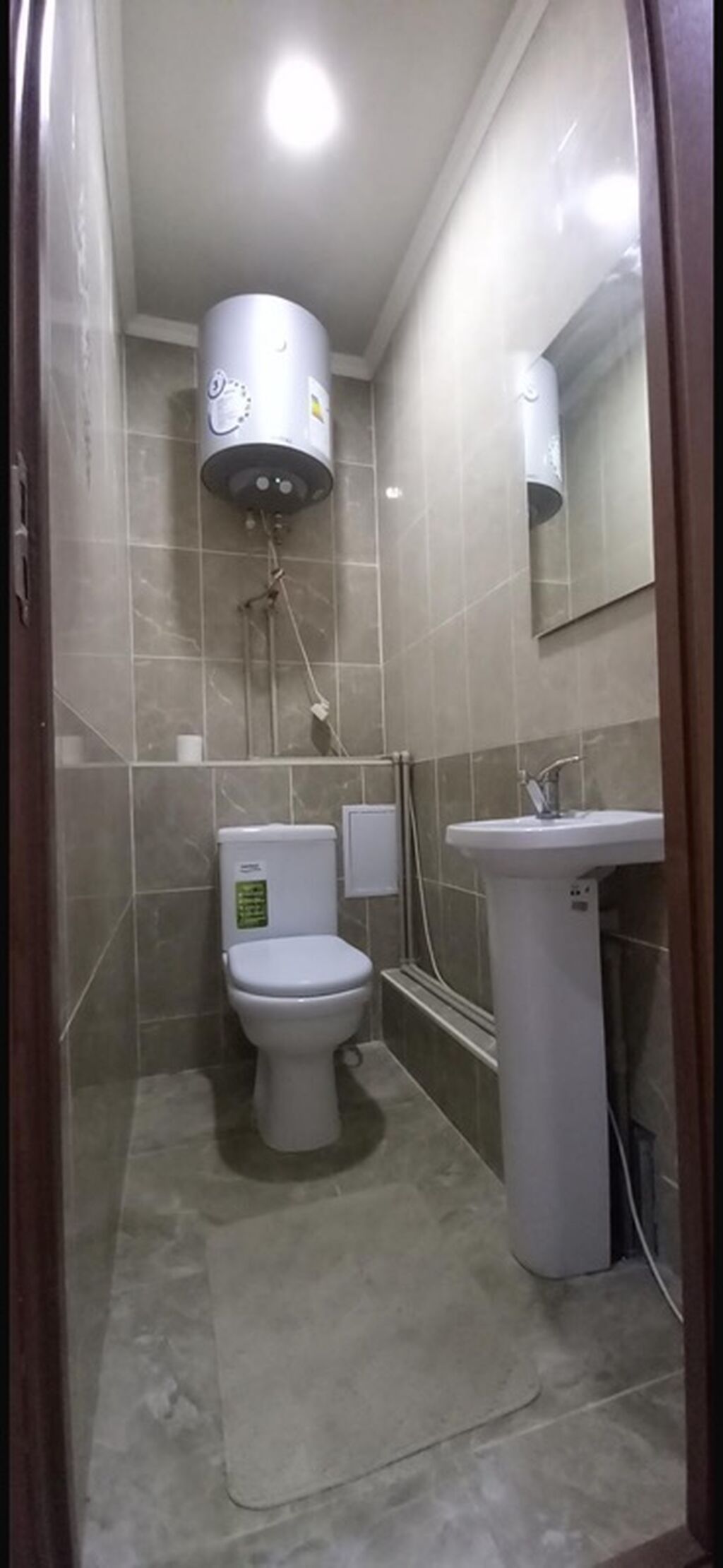 2 комнаты, 70 м², Пишпек 106 серия улучшенная, 2 этаж, Евроремонт: фото 5