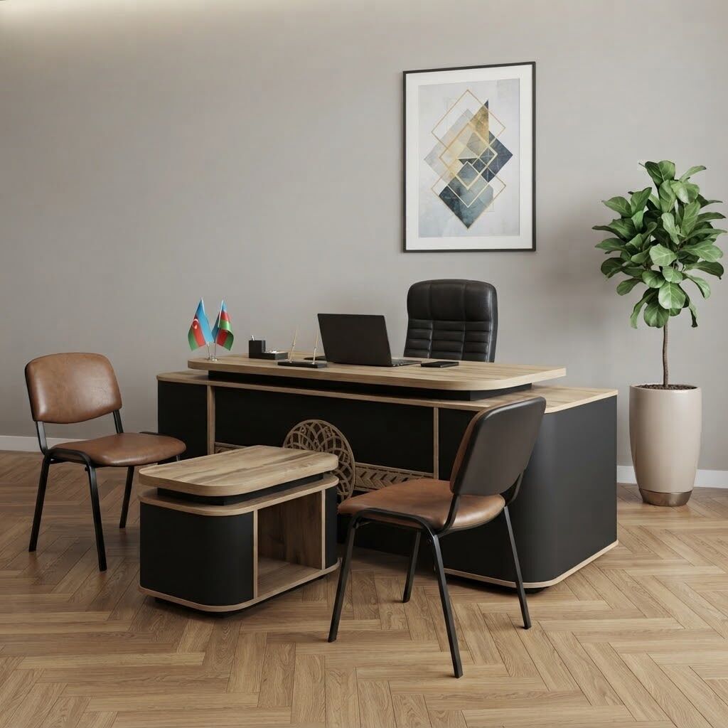 Ofis mebel dəsti - birbaşa fabrikdən satış ⚜ 799 Azn (dolab daxil)