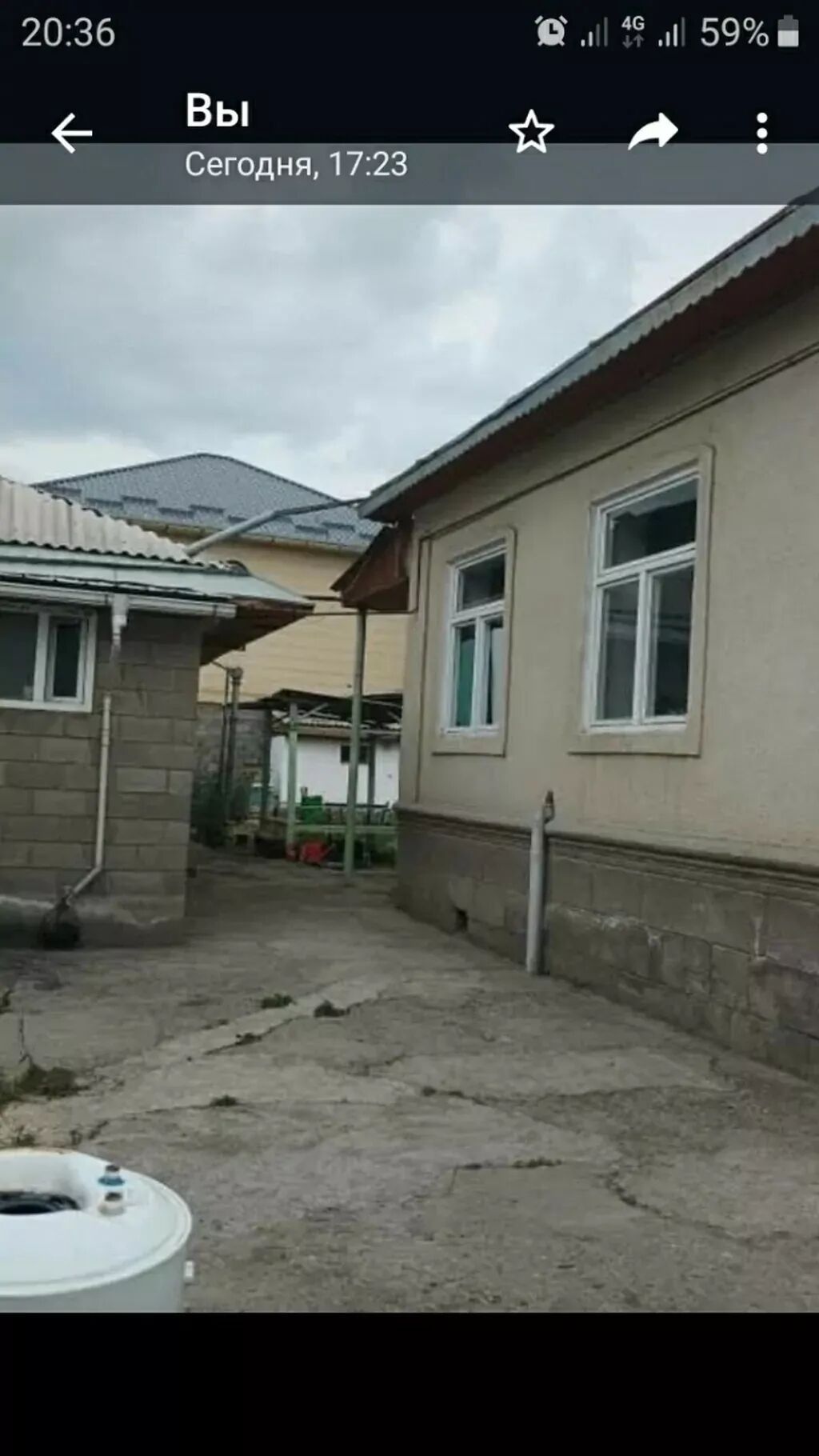 Ош шаары Актилек микрорайону, уй сатылат. времянкасы бар, 6 сотых: фото 3