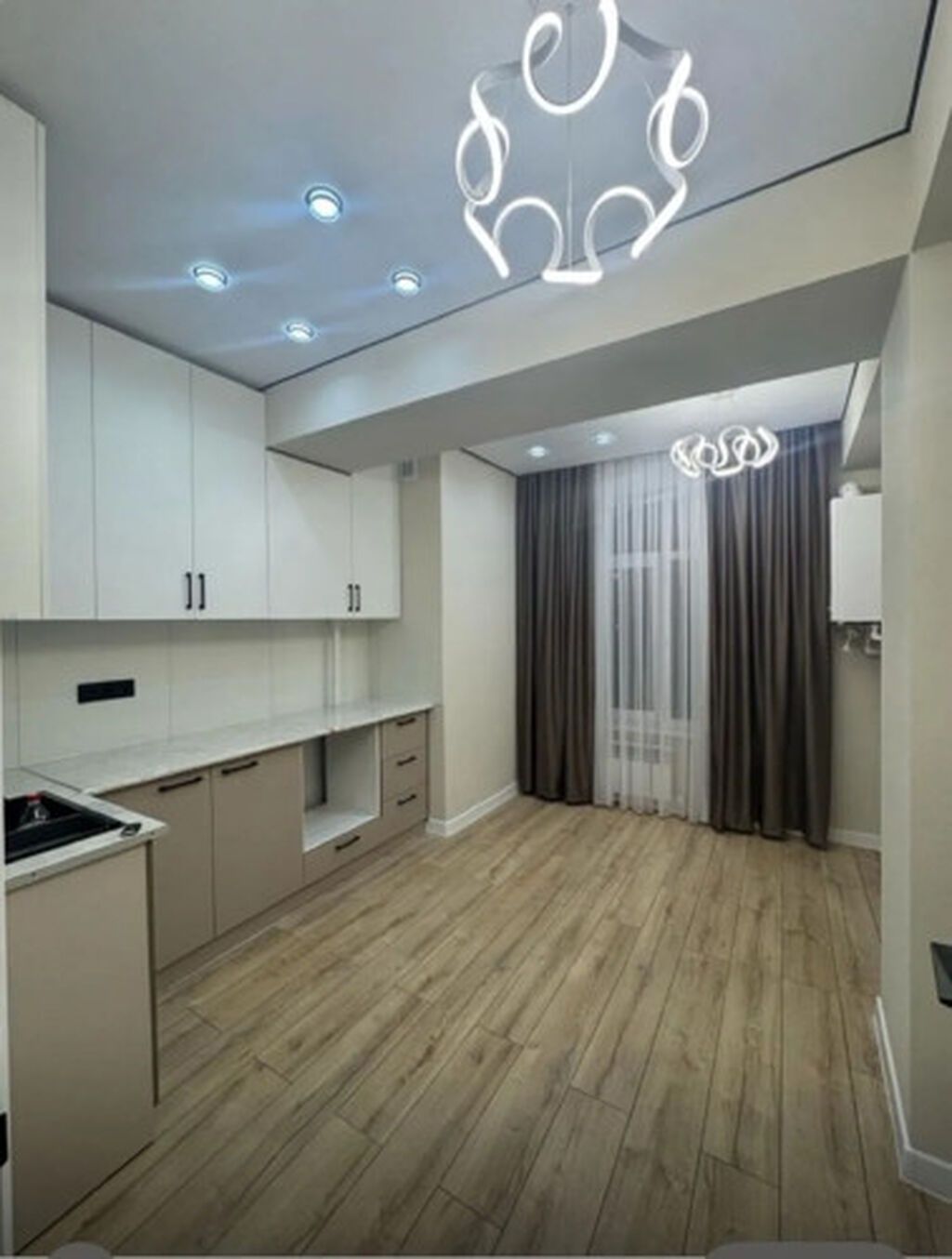 2 комнаты, 69 м², Элитка, Кок-Жар ж/м Элитка, 13 этаж, Евроремонт: фото 2