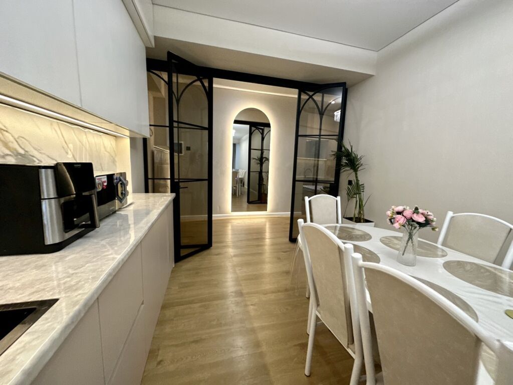 3 комнаты, 83 м², Аламедин-1 мкр Элитка, 6 этаж, Дизайнерский ремонт: фото 5