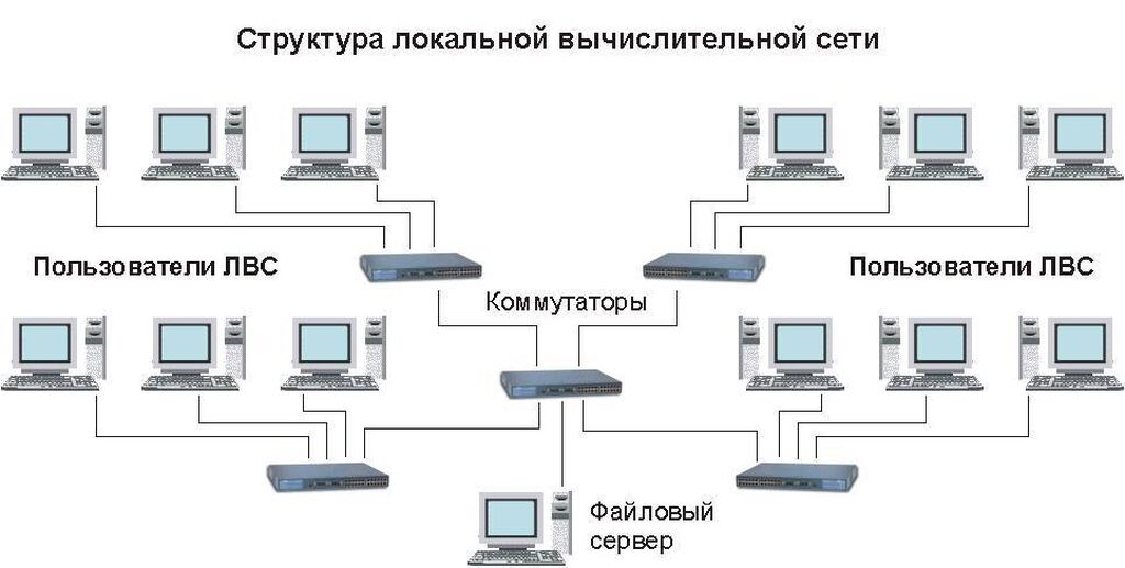 Состав локальной сети. Схема локальной сети организации. Структура локальных сетей схема. Монтаж локальных вычислительных сетей схема.