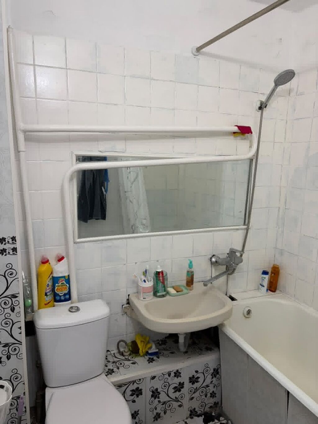 2 комнаты, 45 м², Кок-Жар мкр 104 серия, 5 этаж, Косметический ремонт: фото 6