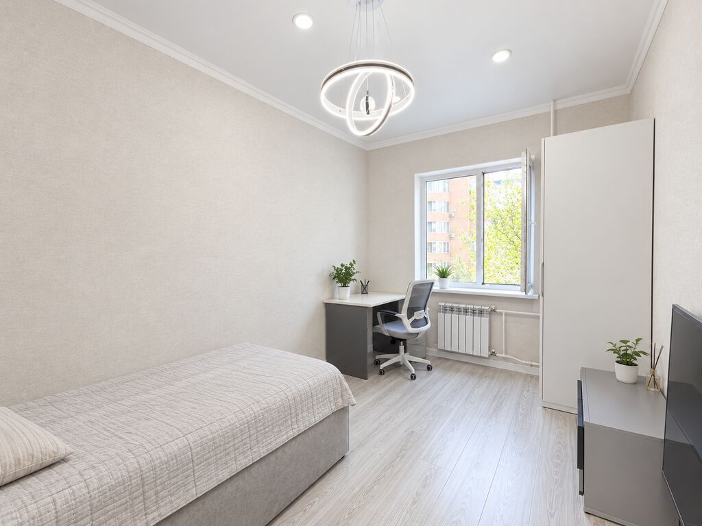 3 комнаты, 80 м², Средний Джал 105 серия, 5 этаж, Евроремонт: фото 6