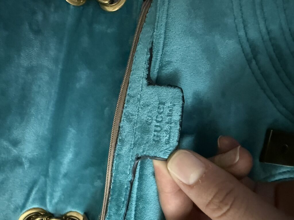 Классическая сумка, Gucci, Италия, Материал: Бархат, Застежка на магните, Женские, Новый: фото 2