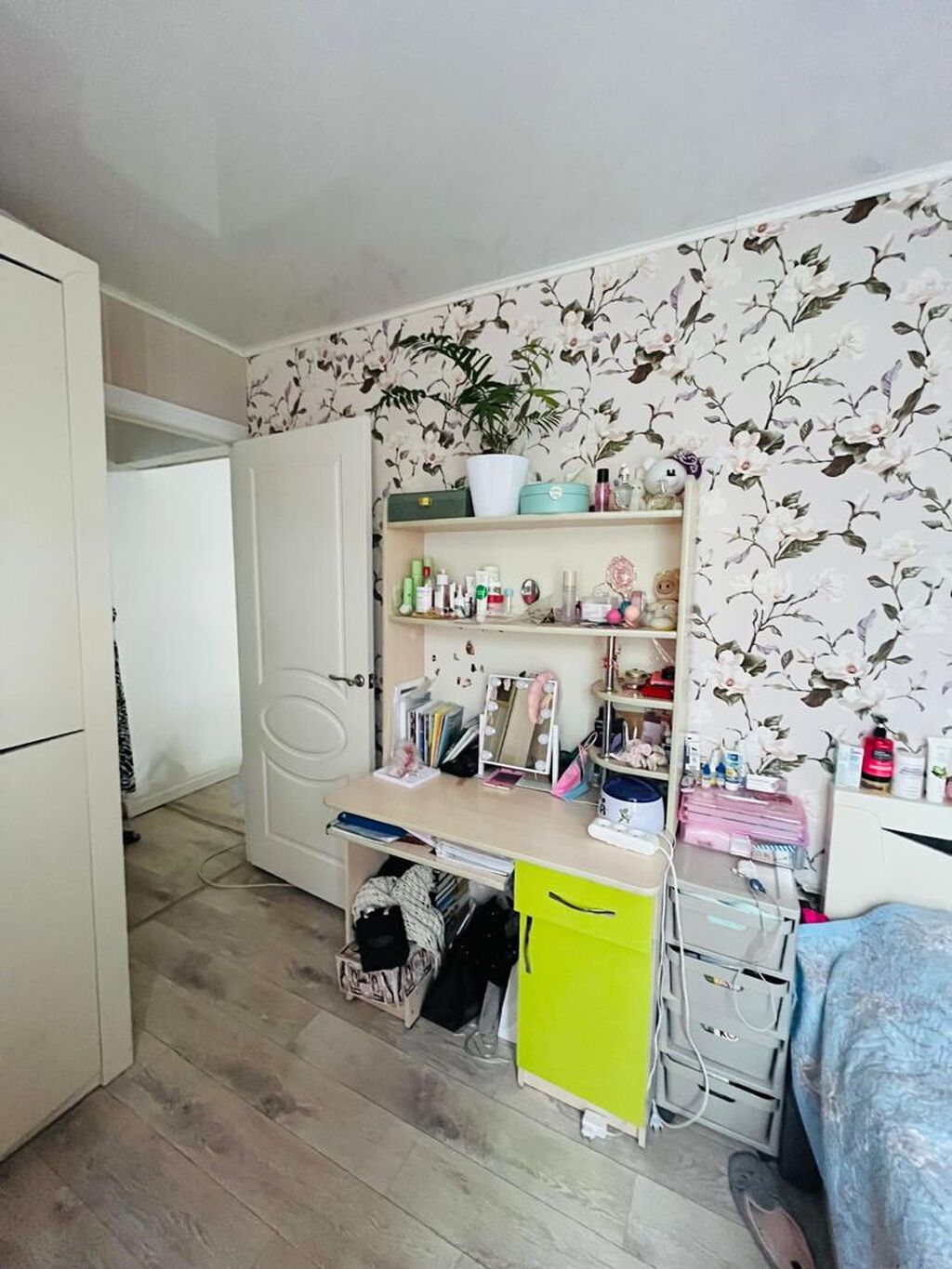 3 комнаты, 58 м², Аламедин-1 мкр 104 серия, 4 этаж, Евроремонт: фото 4