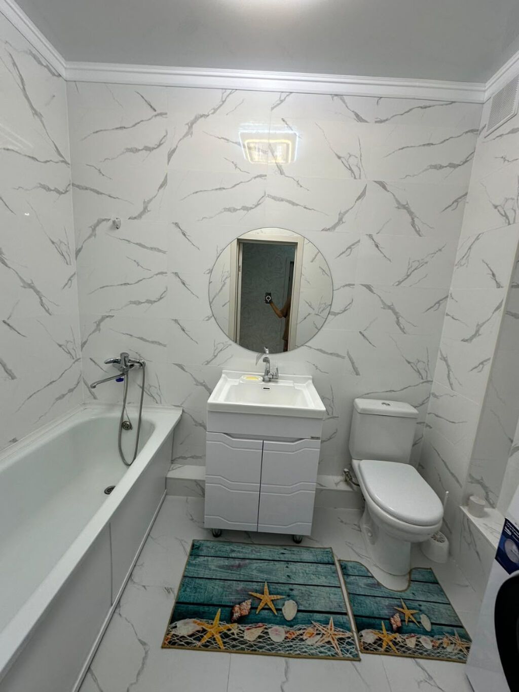2 комнаты, 55 м², Джал мкр (в т.ч. Верхний, Нижний, Средний) Элитка, 3 этаж, Косметический ремонт: фото 7