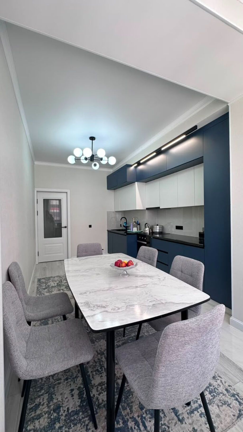 2 комнаты, 80 м², Золотой квадрат Элитка, 7 этаж, Свежий ремонт: фото 2