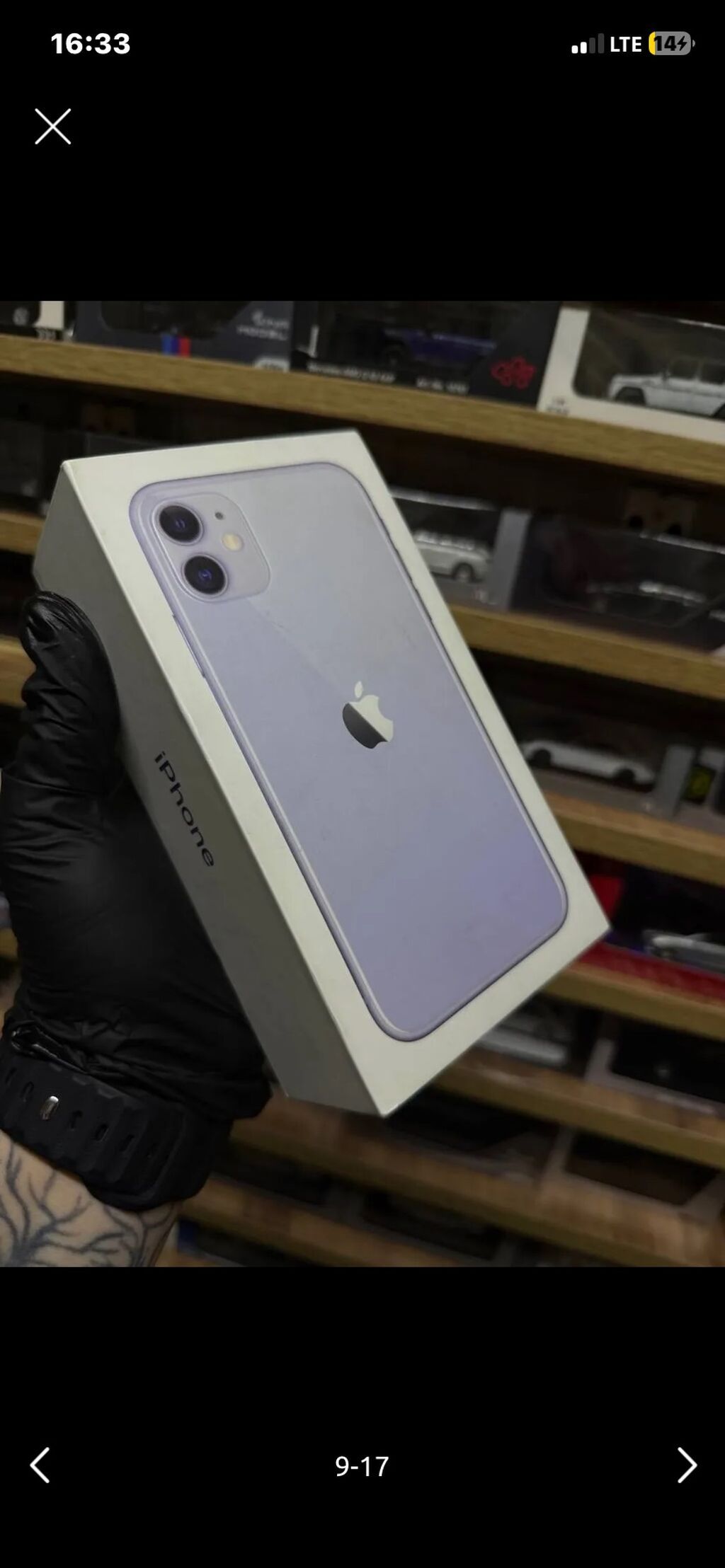 IPhone 11, Б/у, 64 ГБ, Deep Purple, Зарядное устройство, Чехол, Кабель, 68 %: фото 2