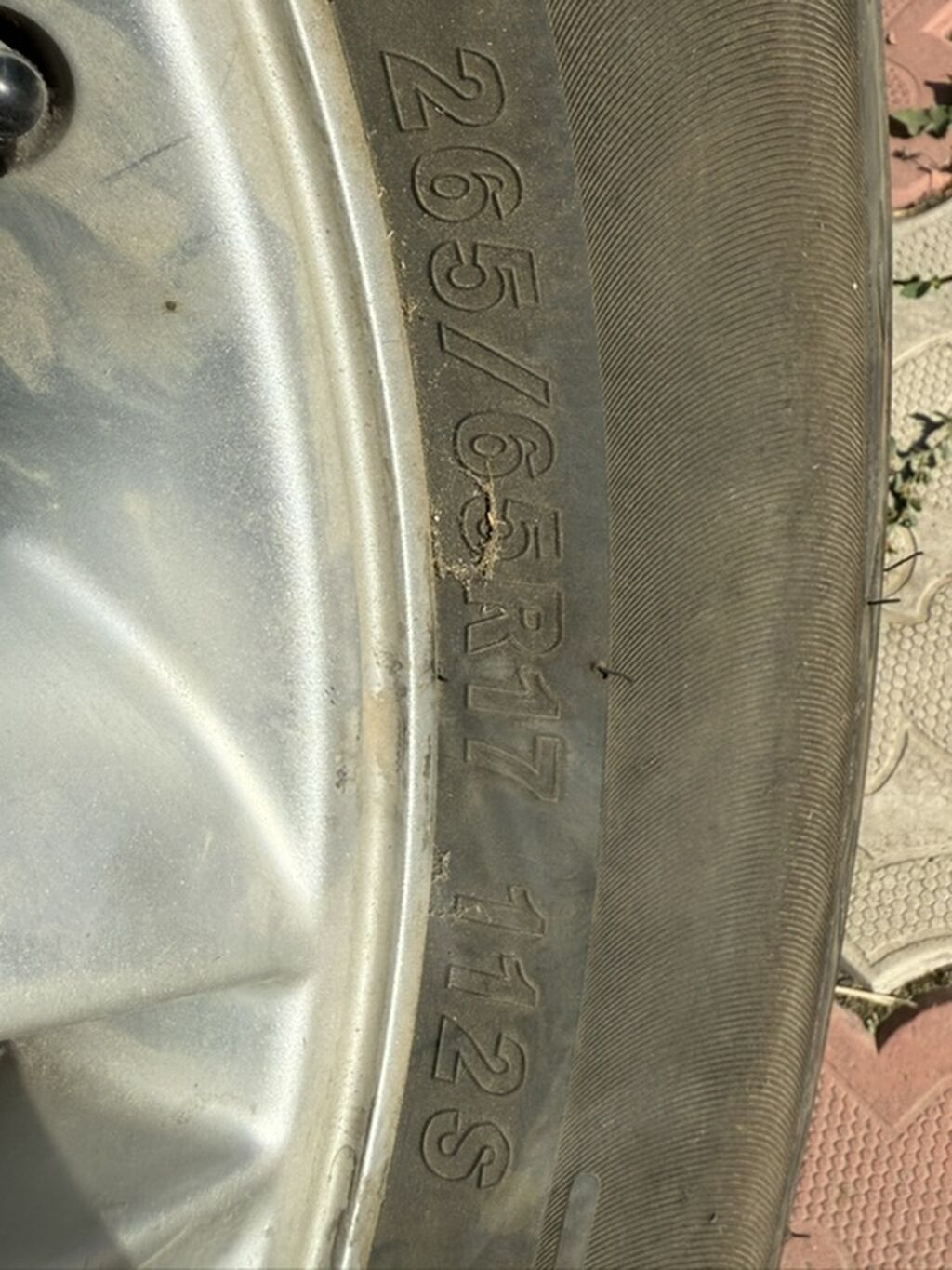 Литой диск с шиной 265/65 R17 112S 1 шт - Размер шины: 265/65 R17 -: фото 3