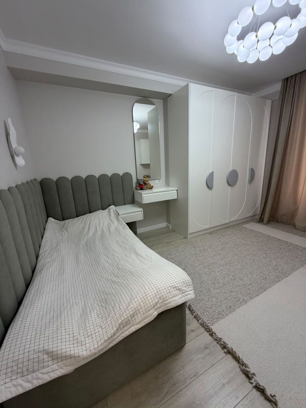 3 комнаты, 90 м², Асанбай мкр Элитка, 3 этаж, Дизайнерский ремонт: фото 5