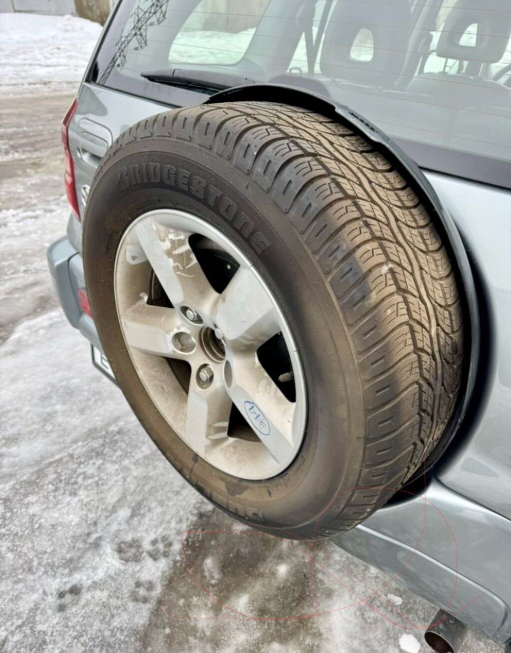 Колеса в сборе 235 / 60 / R 16, Всесезонная, Новый, 1 шт, Внедорожные (АТ/МТ), Литые, отверстий - 5: фото 4