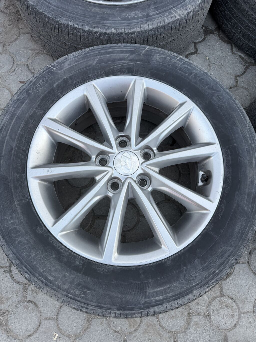 Колеса в сборе 215 / 60 / R 16, Лето, Б/у, Комплект, Легковые, Литые, отверстий - 5 — фото 3