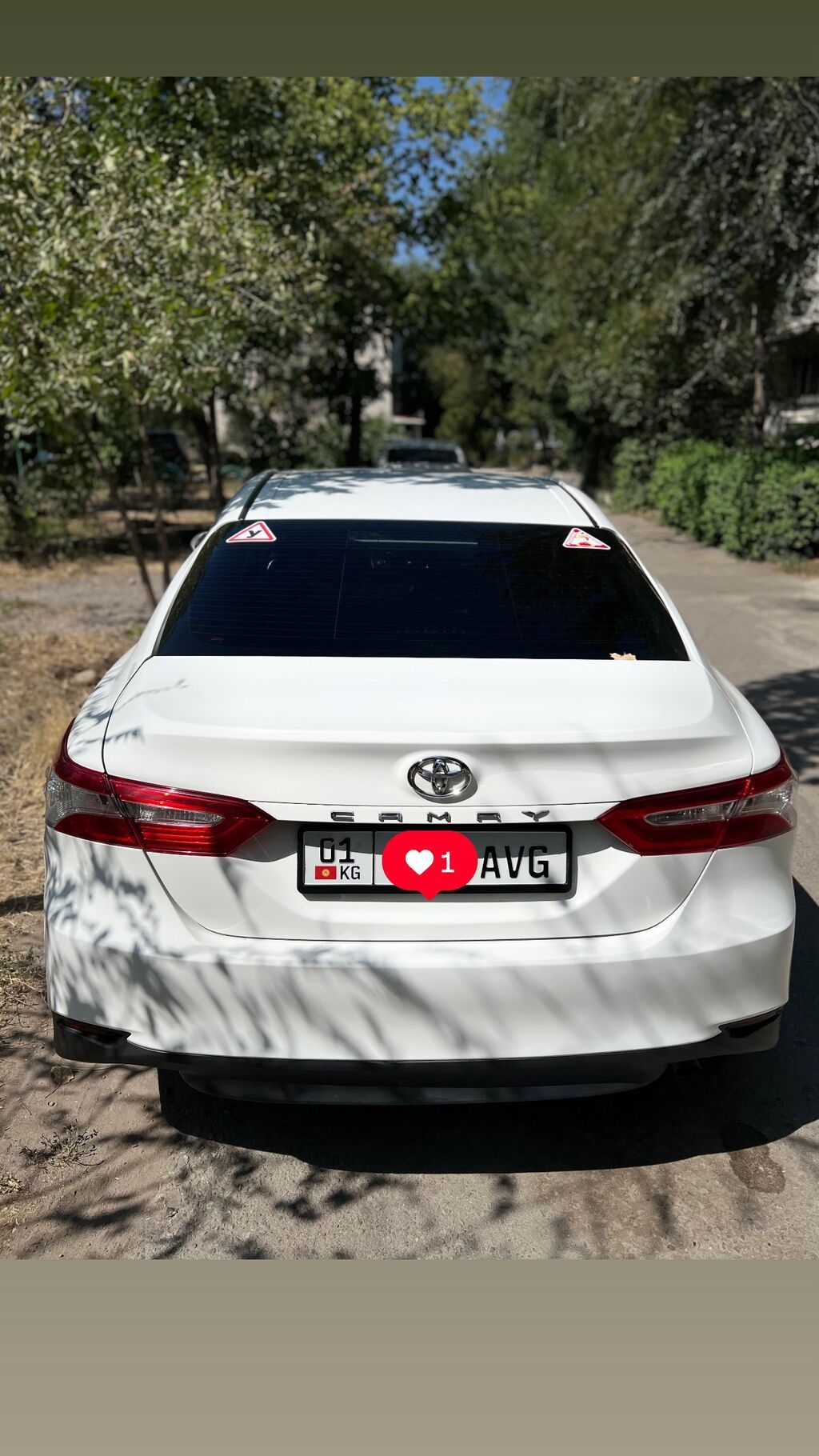Toyota Camry: 2018 г., 2.5 л, Автомат, Бензин, Седан: фото 2