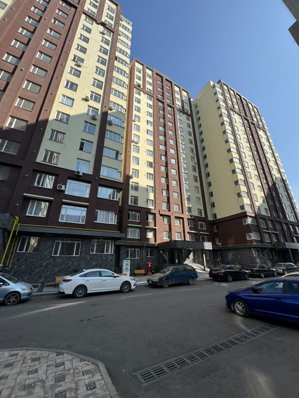 2 комнаты, 81 м², Пишпек Элитка, 12 этаж, ПСО (под самоотделку): фото 6