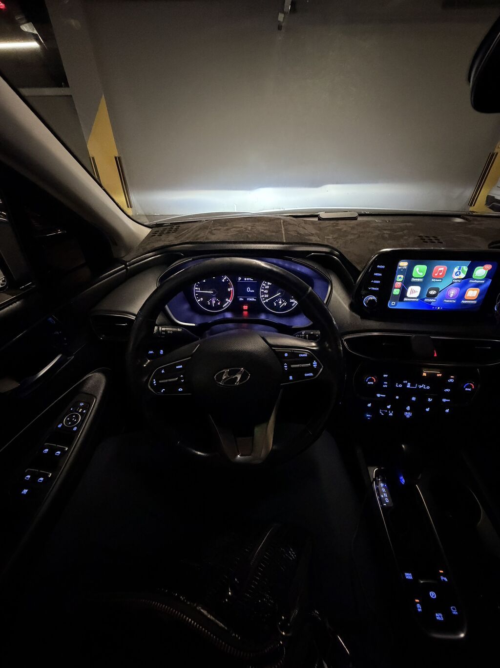 Hyundai Santa Fe: 2019 г., 2 л, Автомат, Дизель, Кроссовер: фото 5