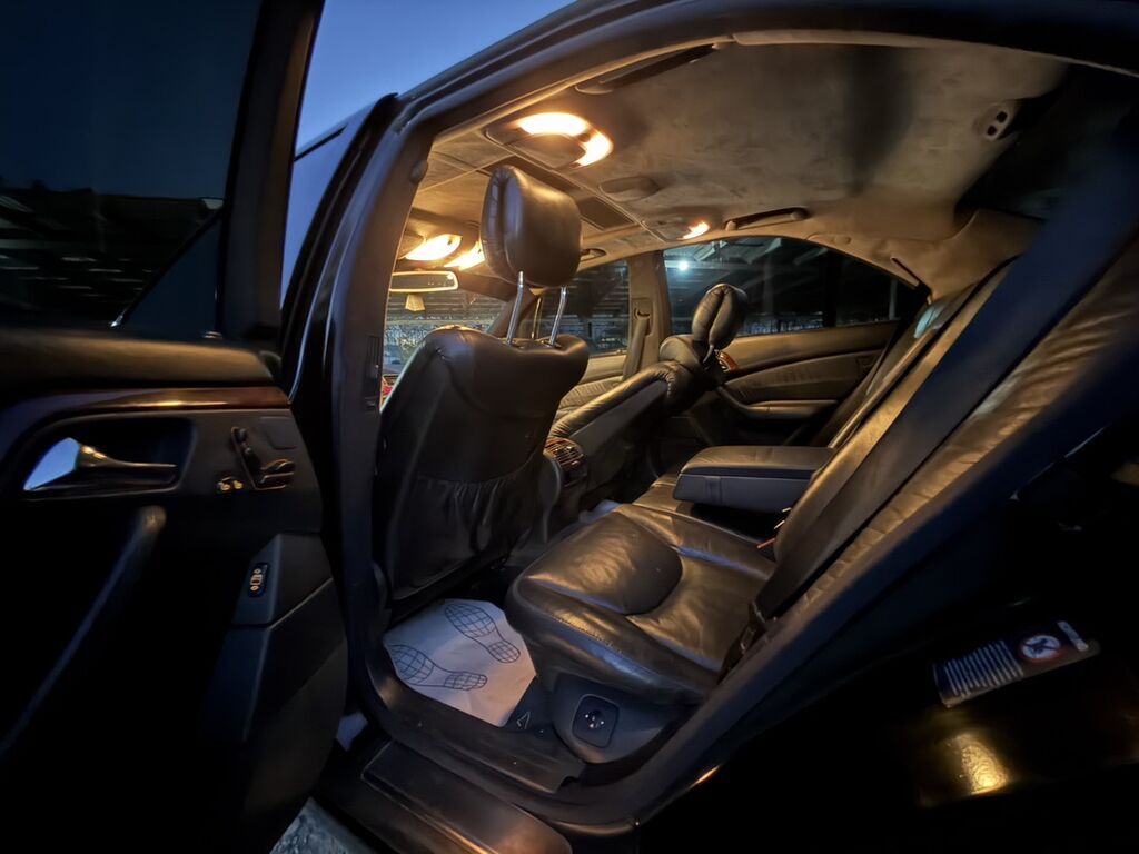 Mercedes-Benz S-Class: 2000 г., 5 л, Автомат, Бензин, Седан: фото 8