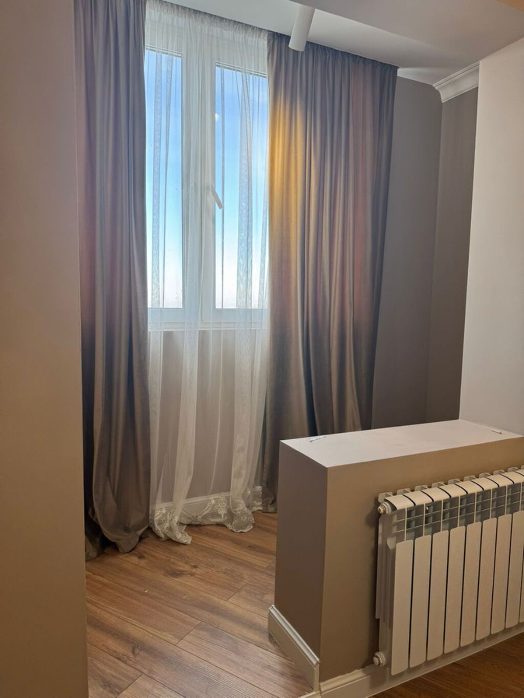 2 комнаты, 61 м², 12 мкр 106 серия, 7 этаж, Евроремонт: фото 2