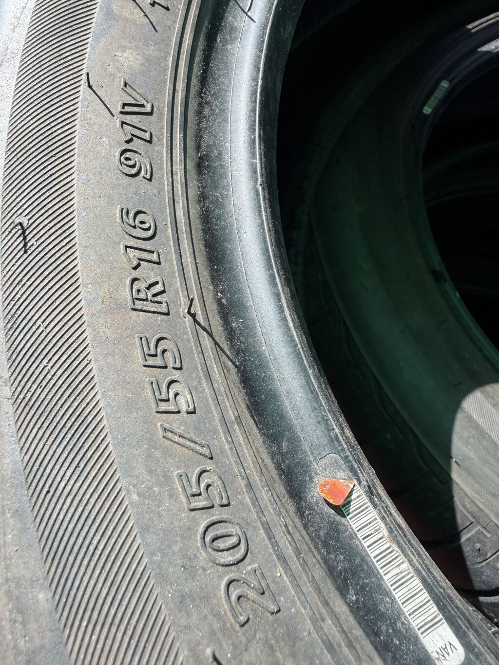 205/55/16 4 шт комплект в идеальном состоянии фирма Bridgestone год: фото 6