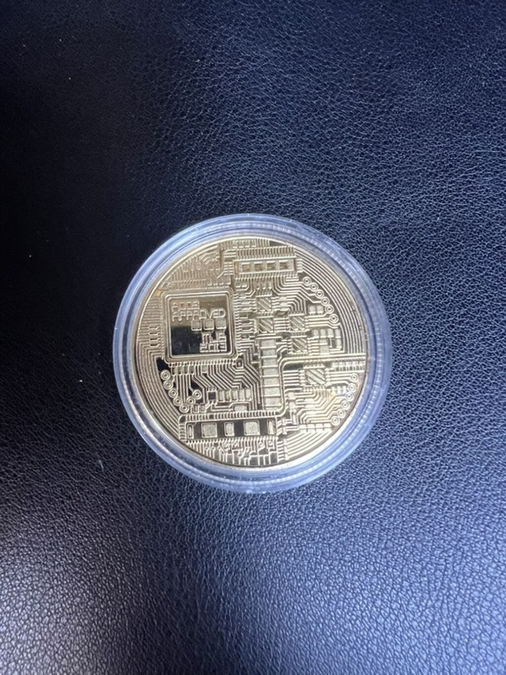 Памятная сувенирная монета Bitcoin (реплика) - Диаметр: около 40 мм: фото 2