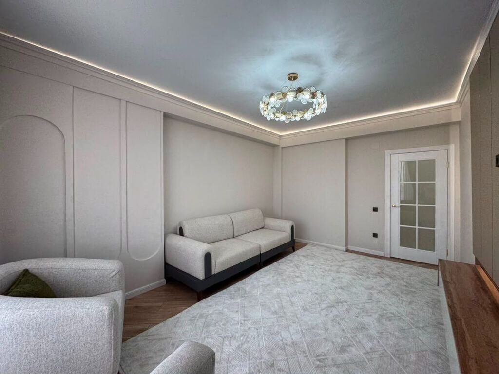 2 комнаты, 68 м², Кок-Жар мкр Элитка, 10 этаж, Евроремонт: фото 3