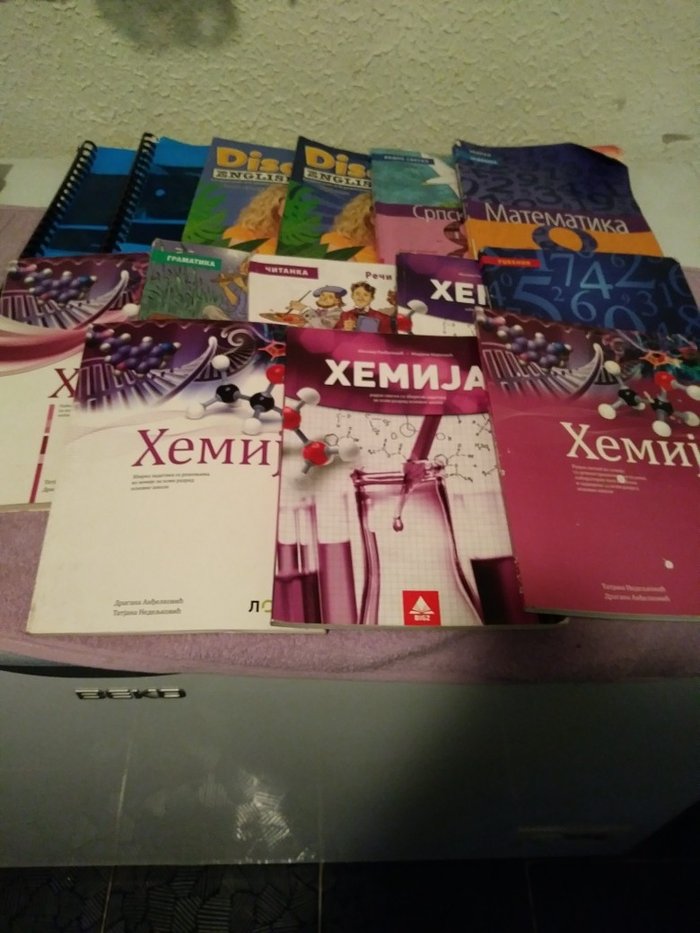 Knjige, časopisi, CD i DVD: Knjige za 8 razred osnovne skole ocuvane na lalafo.rs Knjige za 8 razred osnovne skole ocuvane - Despotovac