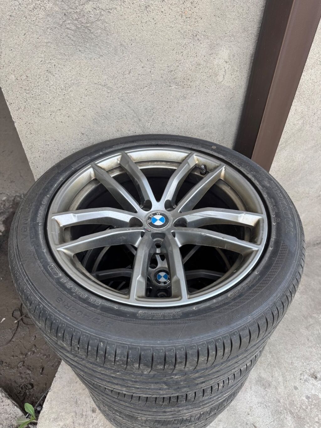 Литые Диски R 18 BMW, Комплект, отверстий - 5, Б/у: фото 2