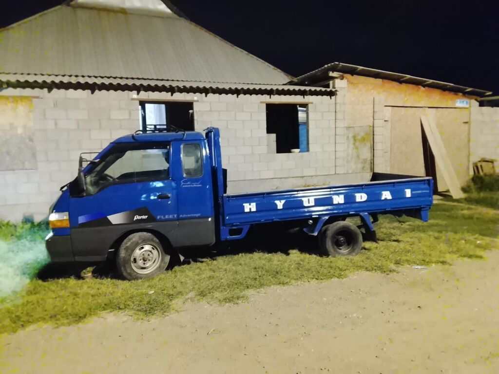 Hyundai Porter нарашка тент богаж усл бамп баары басылган бар док: фото 2