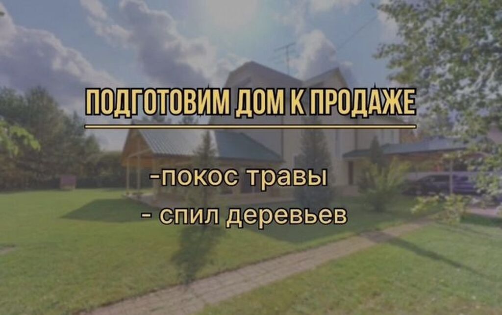 Уборка территории, Стрижка газона: фото 4