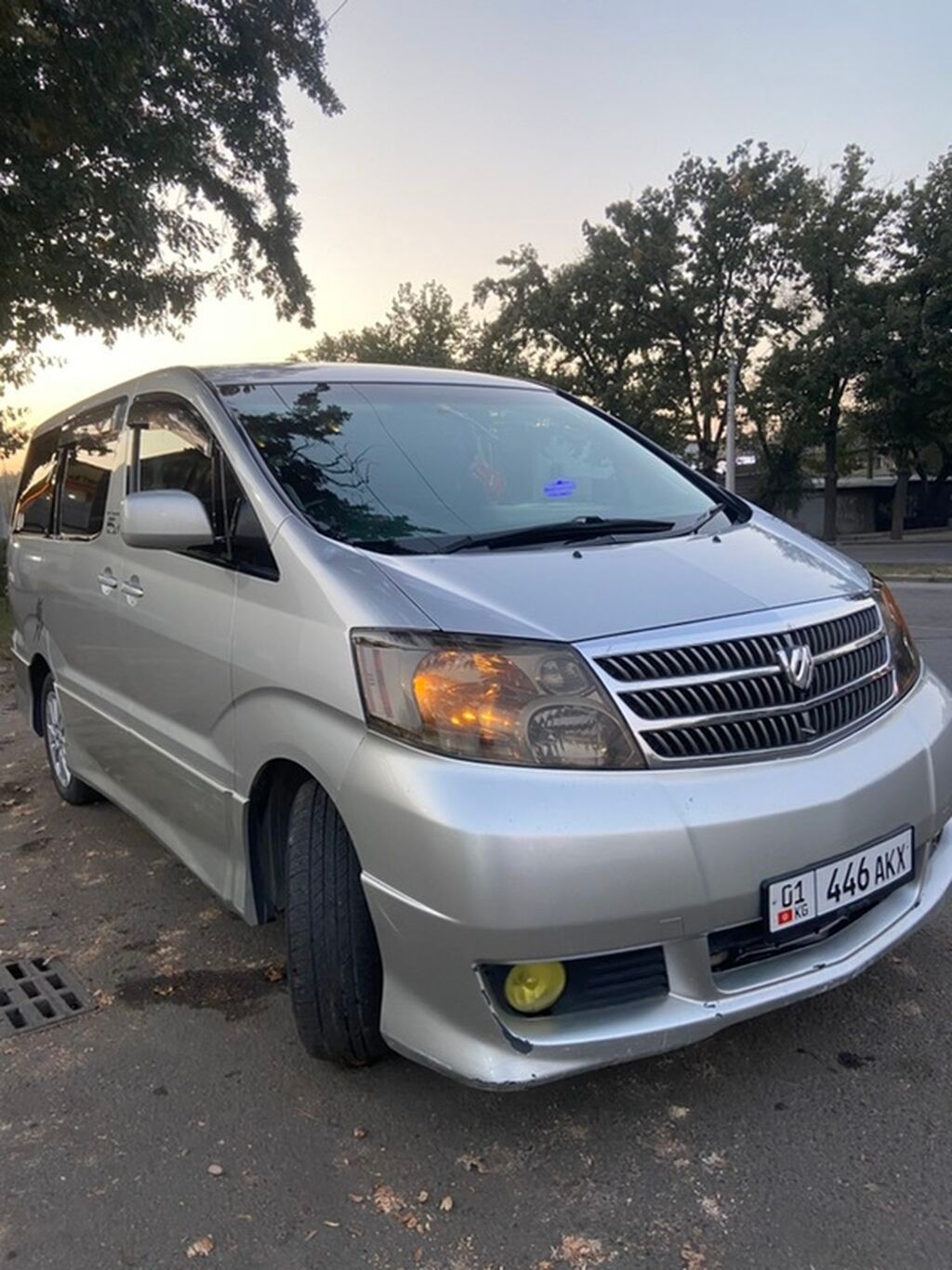 Toyota Alphard: 2004 г., 2.4 л, Автомат, Газ, Минивэн — фото 2