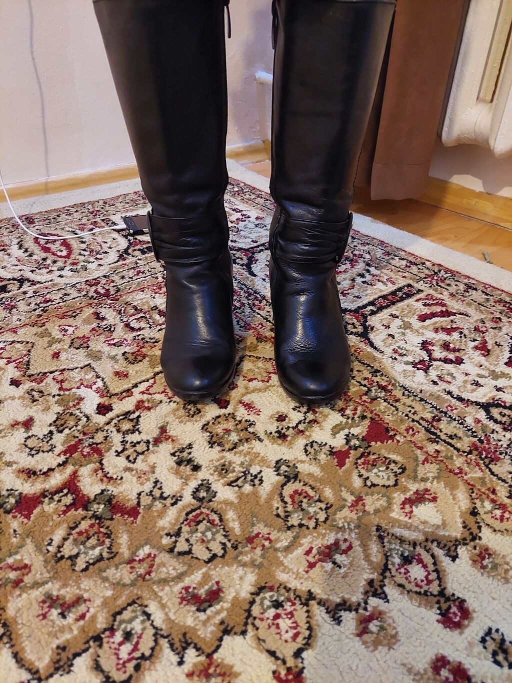 Сапоги, 35, Classica, Б/у, цвет - Черный, Самовывоз, Бесплатная доставка, Платная доставка: фото 4