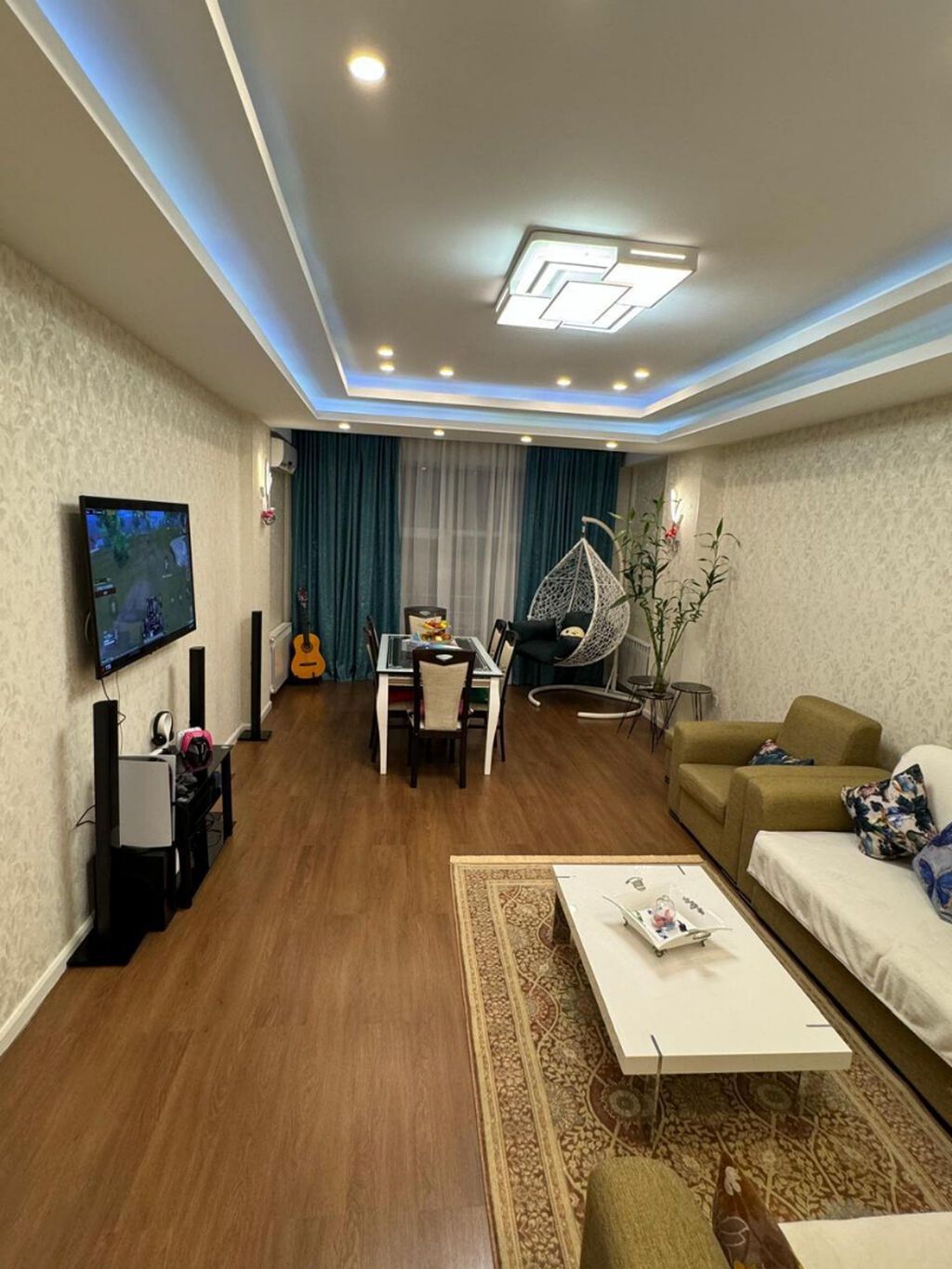 4 otaqlı, Yeni tikili, 167 kv. m