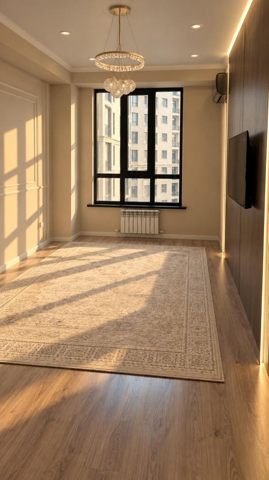 1 комната, 46 м², Асанбай мкр Элитка, 11 этаж, Свежий ремонт: фото 1