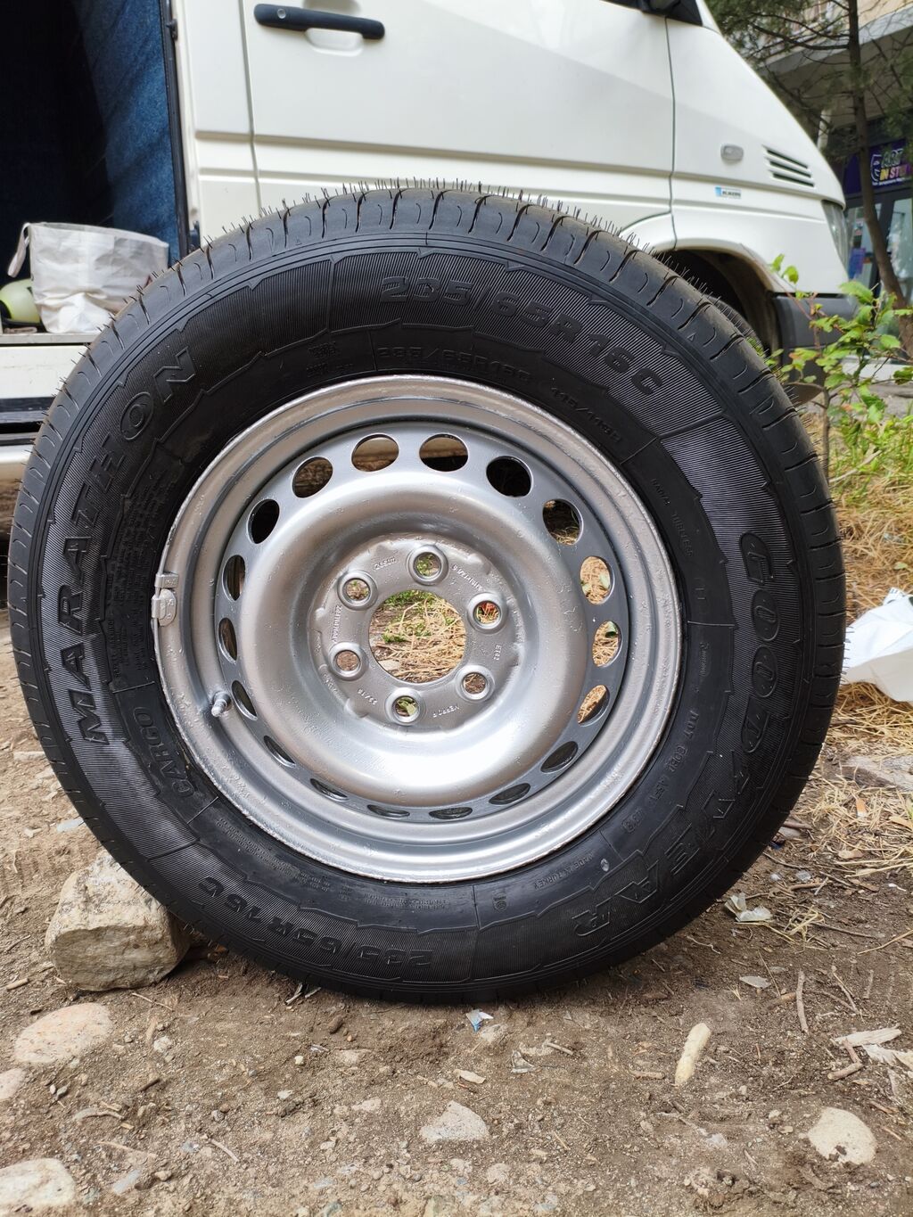 Колеса в сборе 235 / 65 / R 16, Всесезонная, Новый, 1 шт, Легкий коммерческий транспорт (C/LT), Железные, отверстий - 6: фото 5