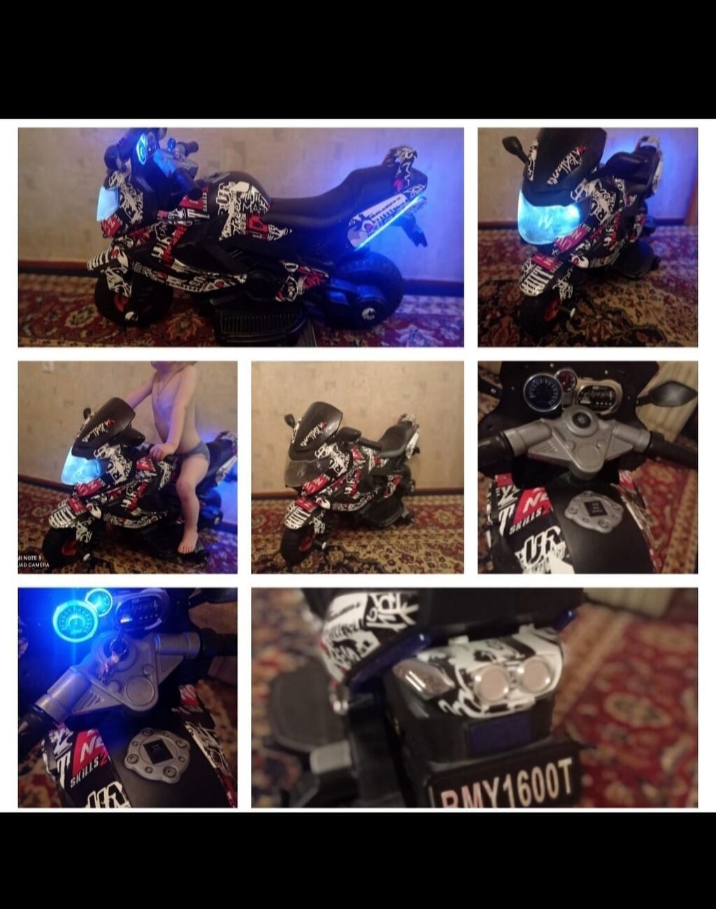 Детский электромотоцикл для вашего малыша требуется | 3000 KGS ...