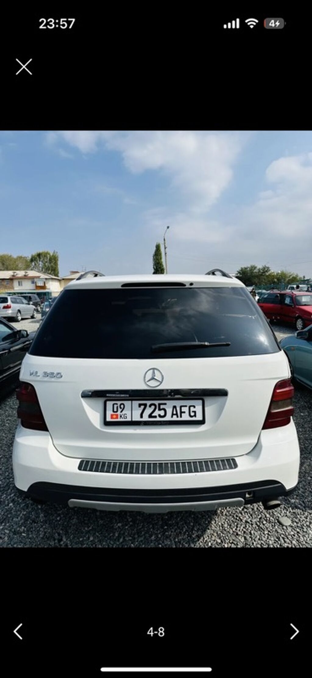 Mercedes-Benz ML-Class: 2006 г., 3.5 л, Бензин, Кроссовер: фото 4